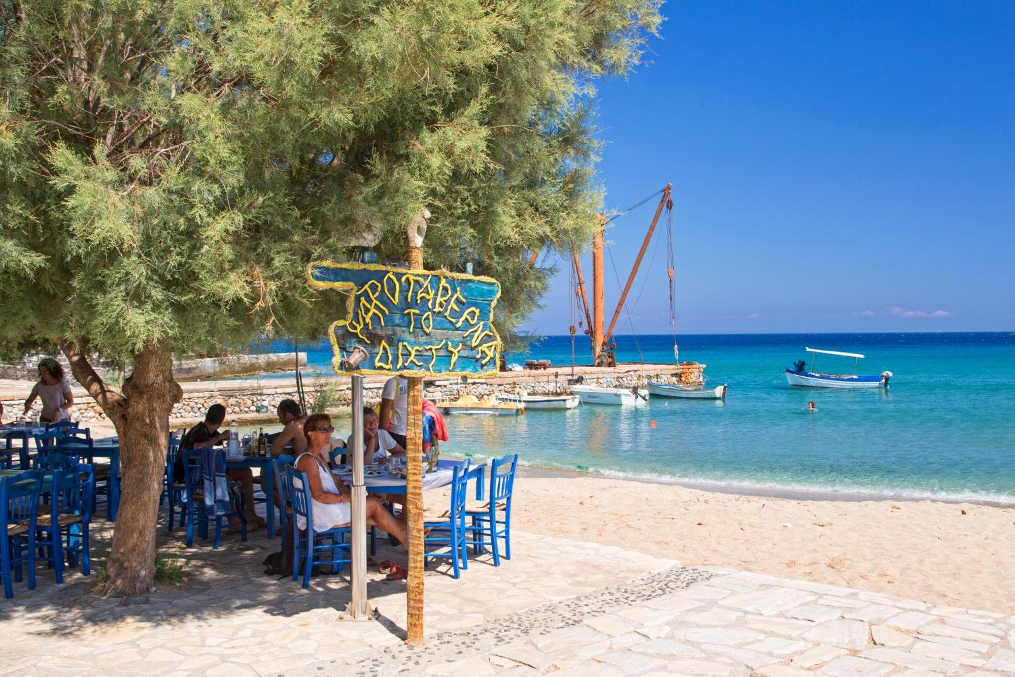 Birbas Hotel Agia Anna  Exteriör bild