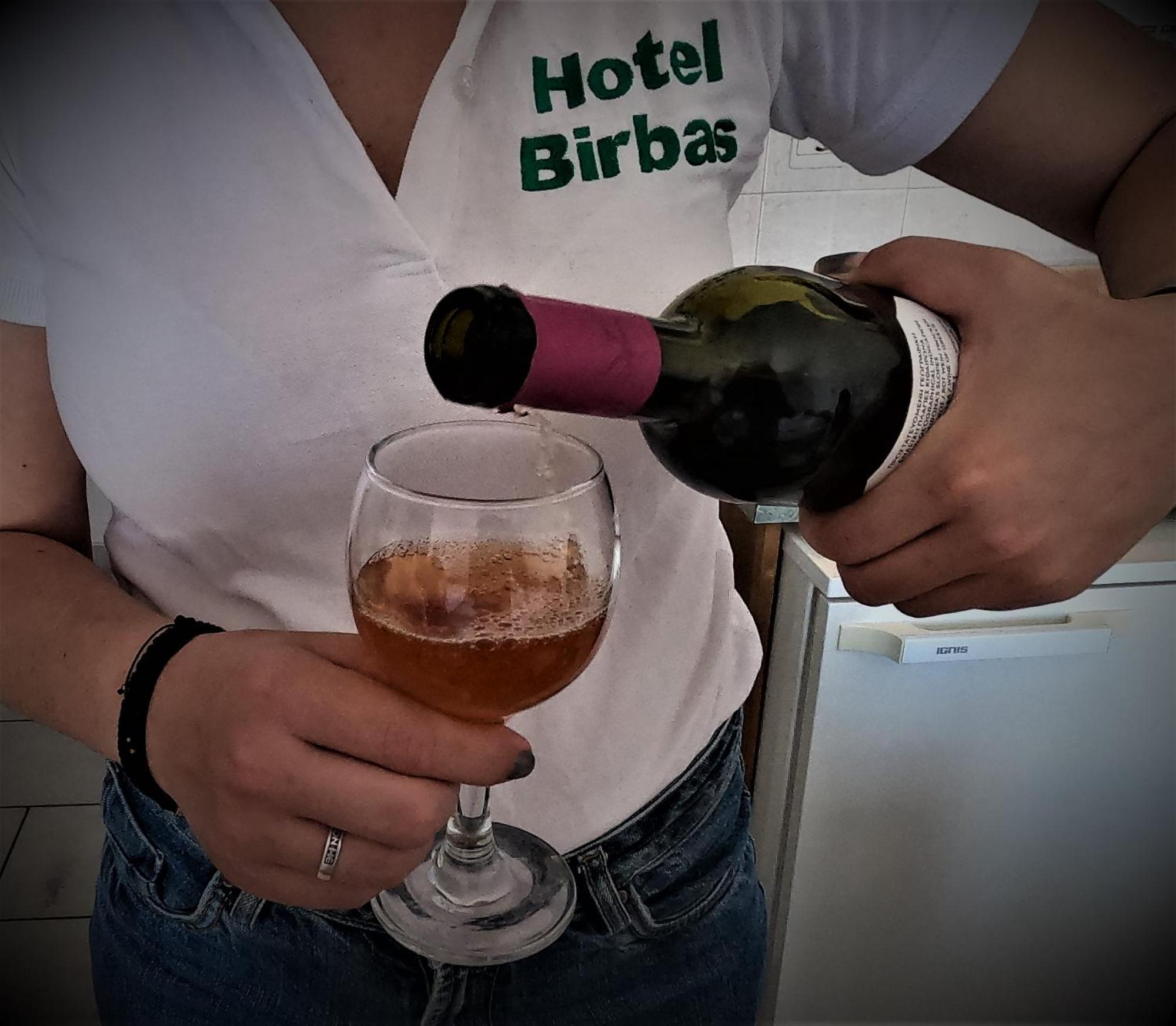 Birbas Hotel Agia Anna  Exteriör bild